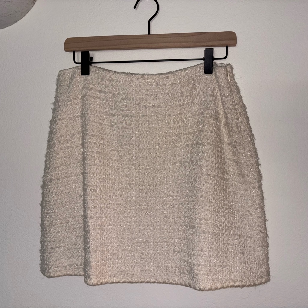 Rebecca Taylor Tweed Skirt Nwt 8